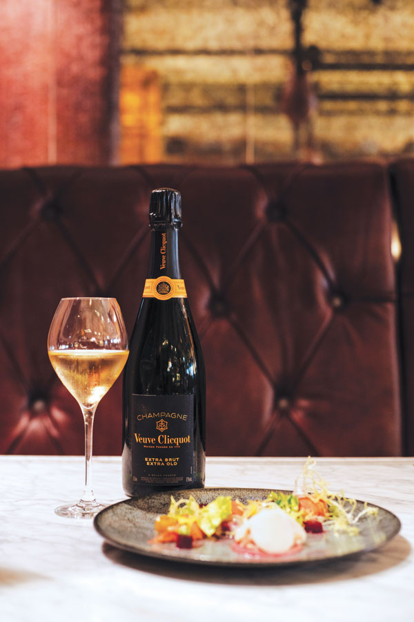 The new Veuve Clicquot Extra Brut Extra Old